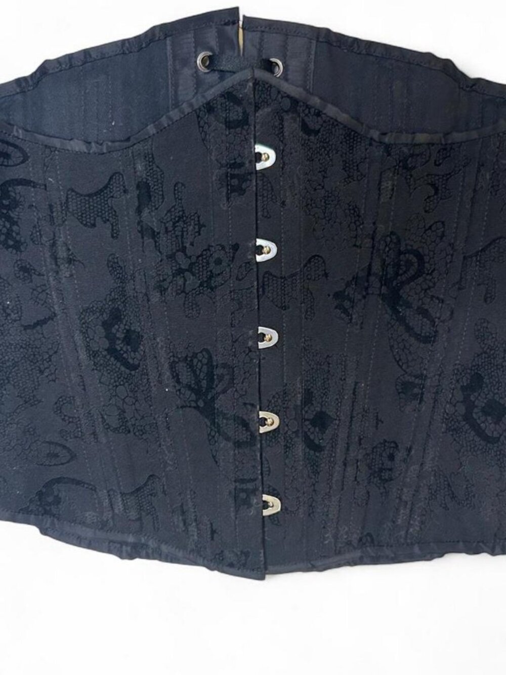 Black hearts delight high quality corset with beautiful design
